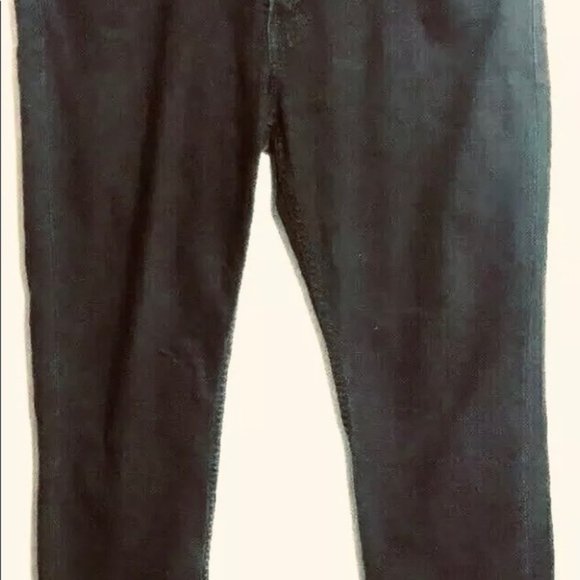 Men Black Levis Jeans Straight 540 Size 33 - Picture 2 of 4